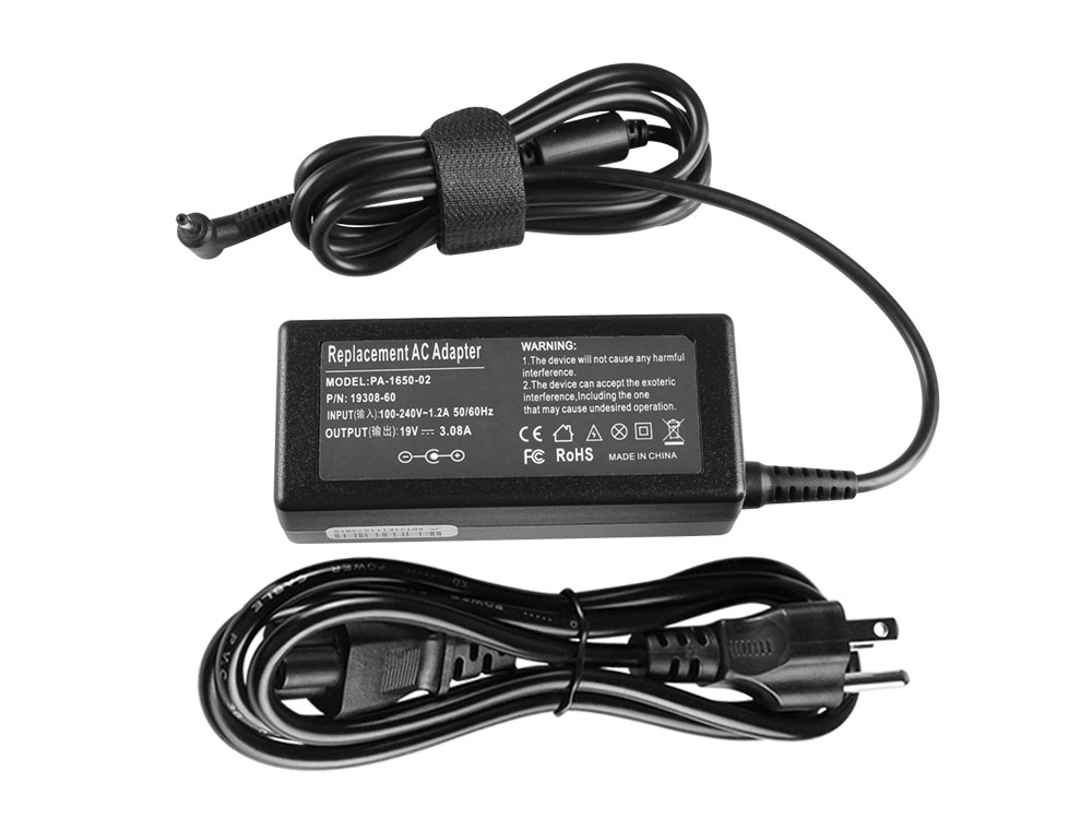 60W Laptop Charger Compatible With Eee Pad B121-1A031F B121-A1 Tablet + Power Cord
