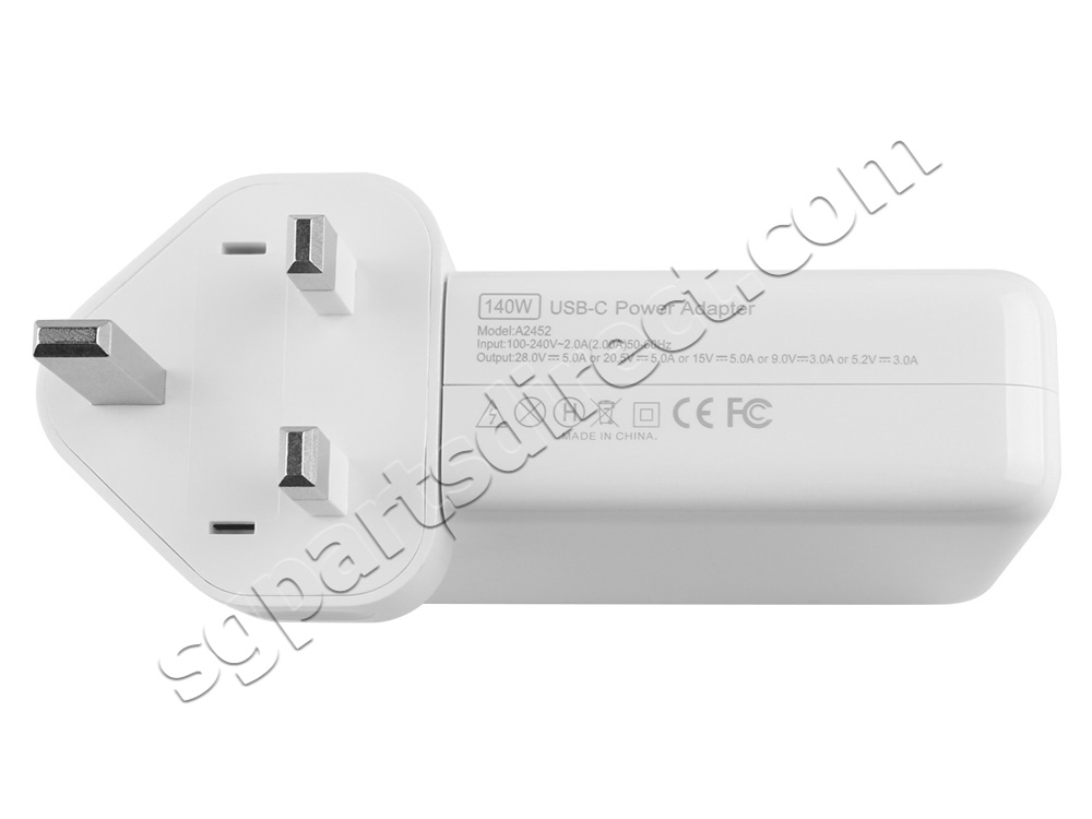 140W USB-C Apple MacBook 12 MF865ZP/A Charger Adapter