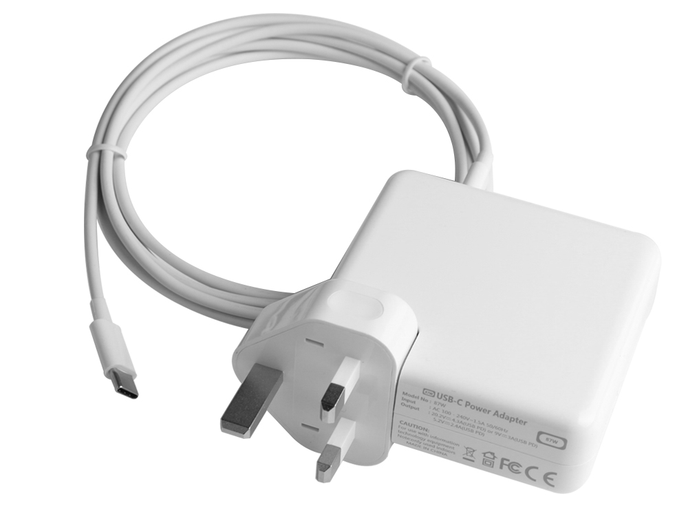 87W USB-C Apple MacBook Pro 15 MV932 Power Adapter + USB Cable - Click Image to Close