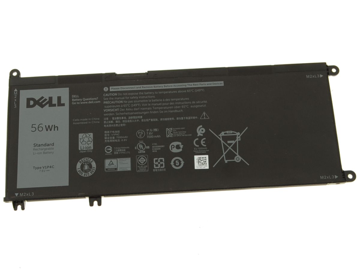 3500mAh 56WH 4 Cell Dell Inspiron Chromebook 7486 P94G P94G001 Battery - Click Image to Close