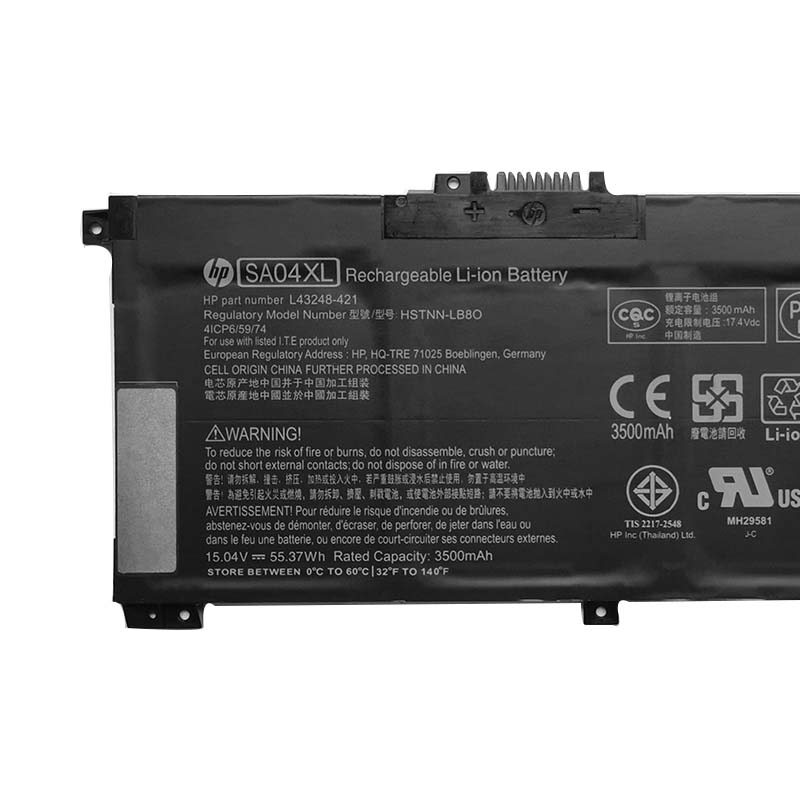 15.2V/15.4V 3470mAh/55.67Wh HP ENVY 15-dr0000nh 15-dr0010nb Battery